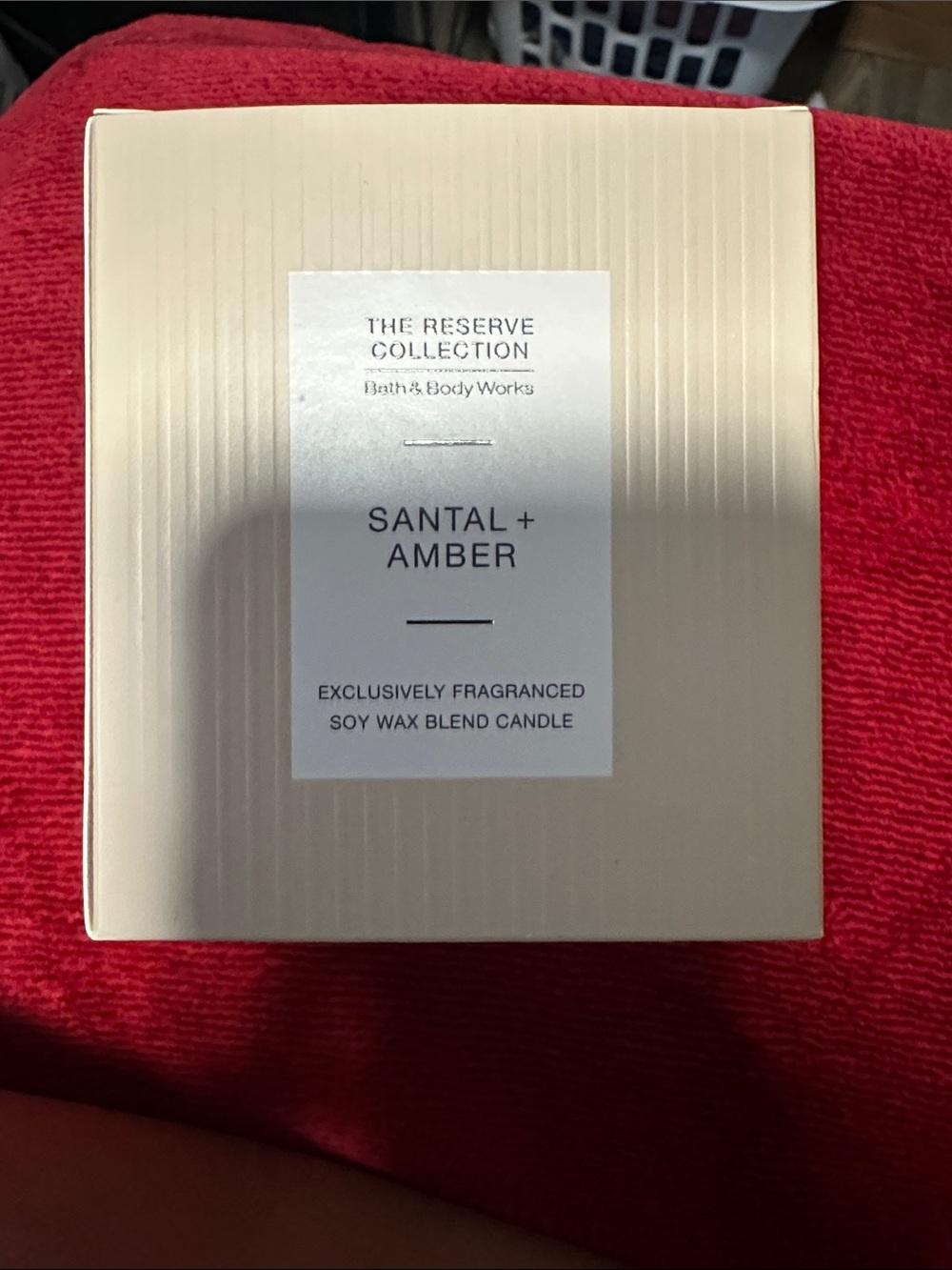 Bath & Body Works Reserve Collection Santal + Amber Candle